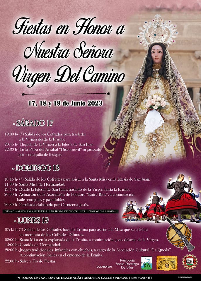 Fiestas en honor a Nuestra Señora Virgen del Camino 2023 Arévalo